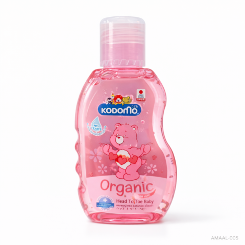Kodomo Head To Toe Body Wash Pink Hanabaki 200ml